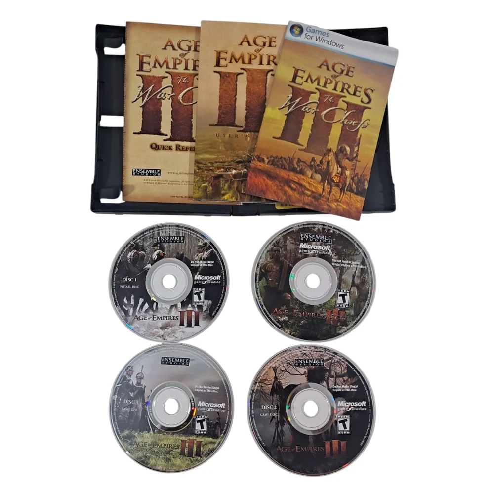 Microsoft Games Windows PC CD Age Of Empires III Golden Ed./The Asian Dynasties